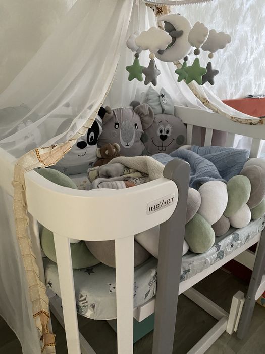 Кровать-трансформер 5в1 + 2 матраса