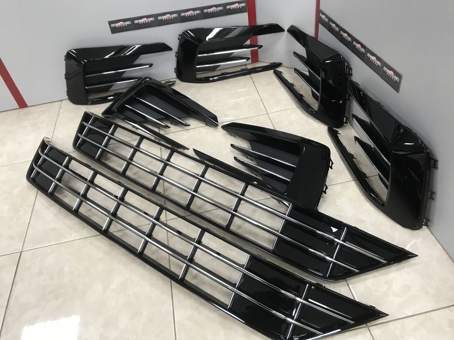 Решітка VW Passat B8 USA R-Line Пассат Б8 Р-Лайн Америка оригінал