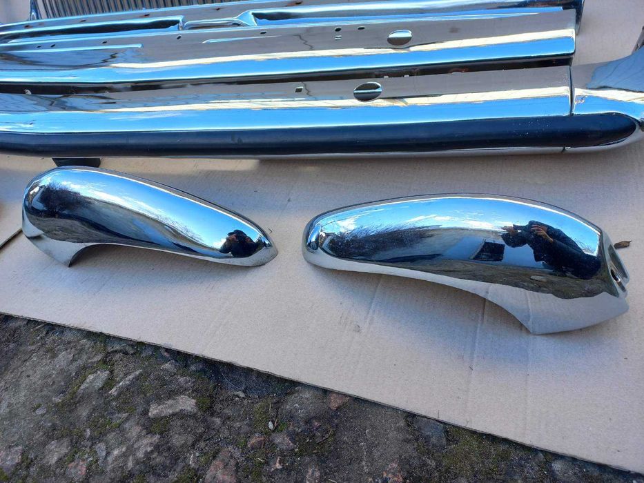 Бампер Волга Газ 24 оригинал решетка Новый СССР хром