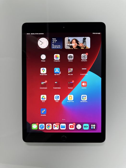 iPad 8 geração - 128gb - COMO NOVO!