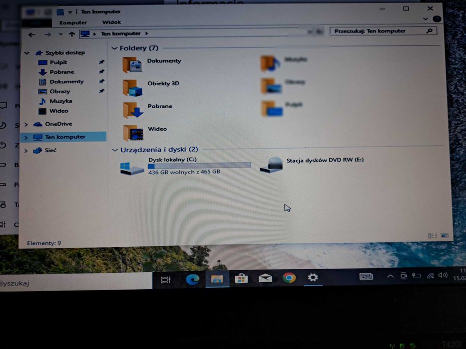 Laptop Lenovo ThinkPad T420i /4GB/i3/500GB
