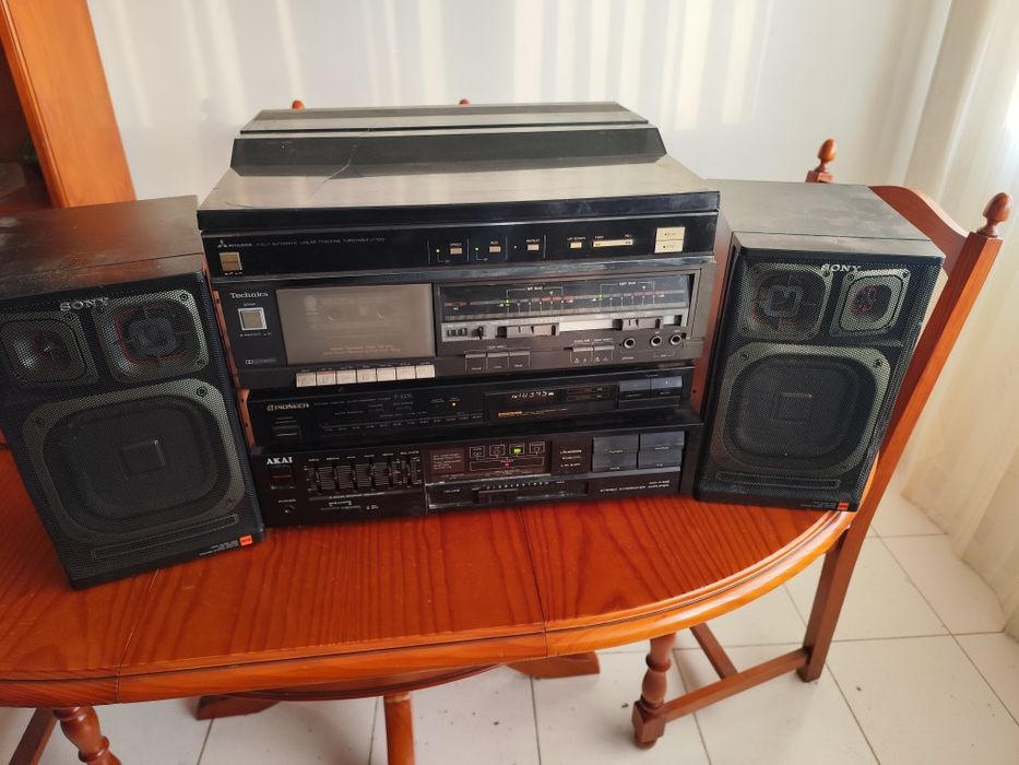 Aparelhagem de som vintage