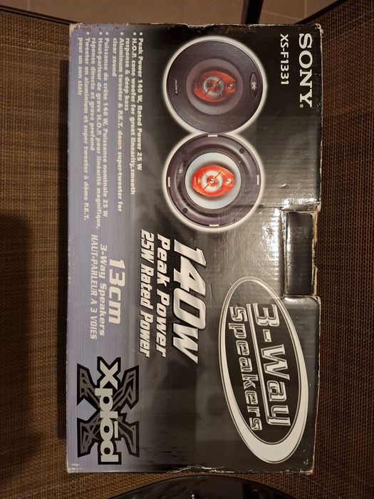 Głośniki samochodowe sony