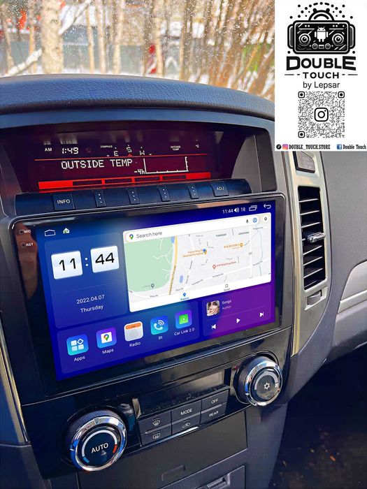 Андроїд магнитола для Mitsubishi Pajero Wagon, CarPlay 9дюймів