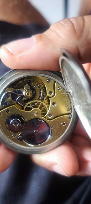 Relógio de bolso Zenith em prata 0,800 – circa 1900