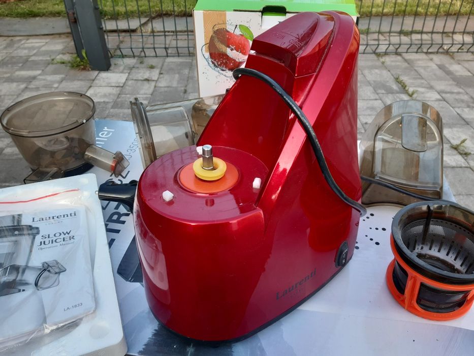 Wolnoobrotowa  wyciskarka  do soków  laurenti.
