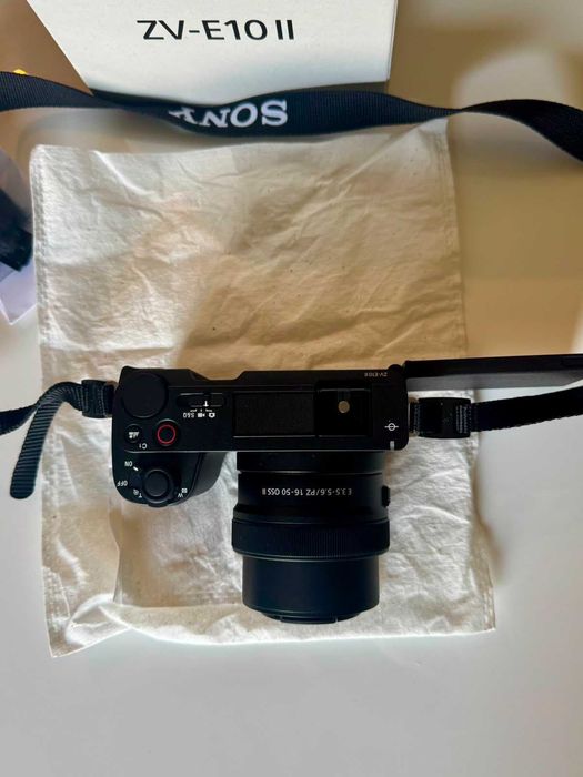 Sony ZV-E10 II + 16-50mm, Praticamente Nova + Cartão 128GB