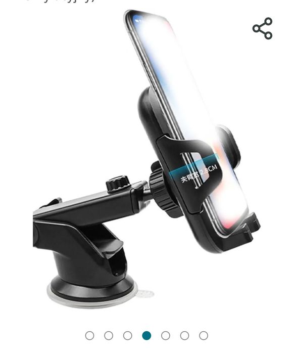 Uchwyt na telefon samochodowy z przyssawką