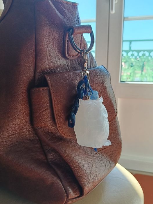 Bag charm artesanal mocho