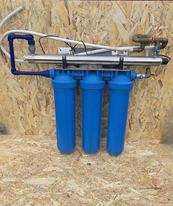 Filtro industrial de filtrar água,com luz ultravioleta com 900mm