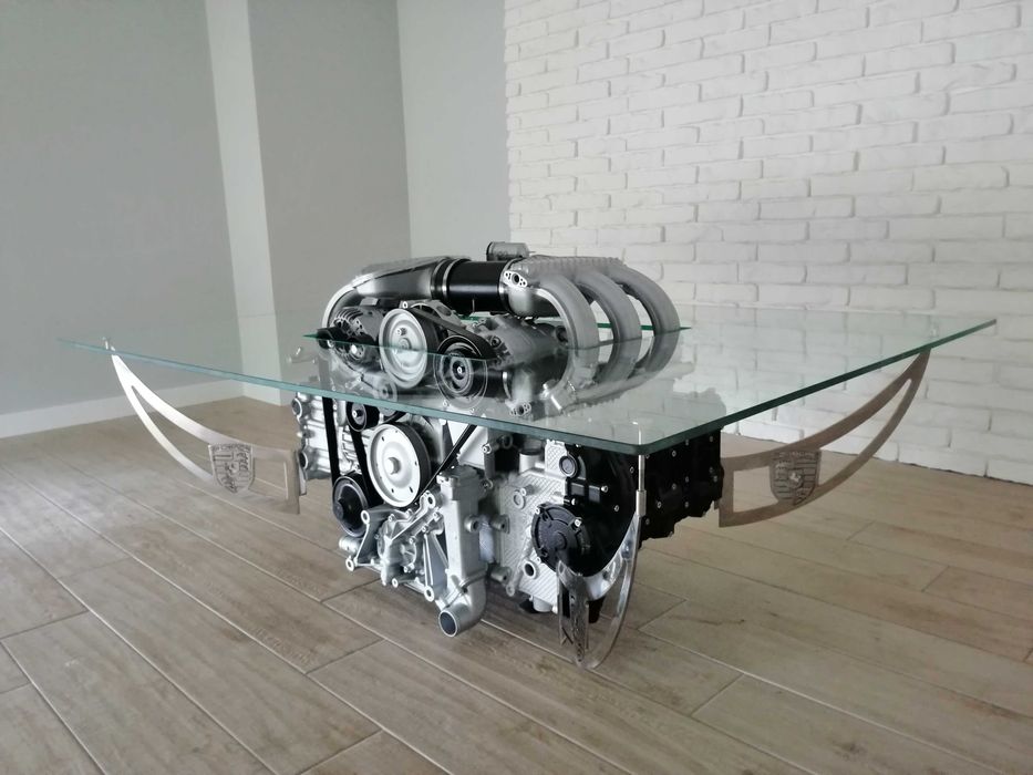 Stolik z silnika Porsche BOXER ! Kompletny ! Porsche ! Sinik Porsche