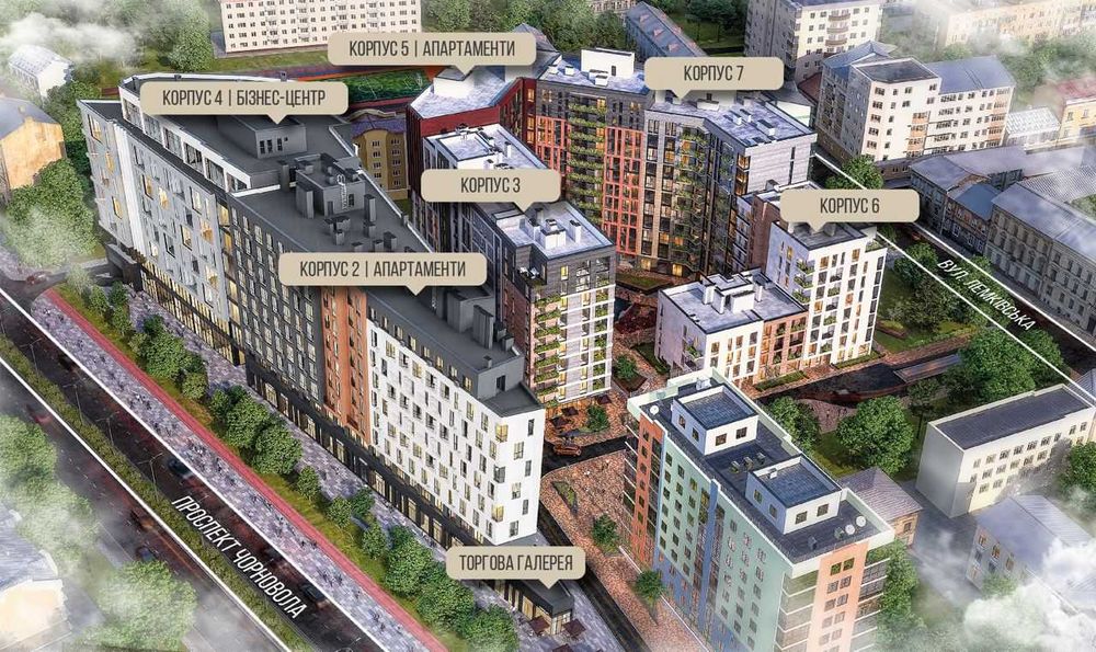Продаж офісу у центрі Львова, БЦ Mill Town