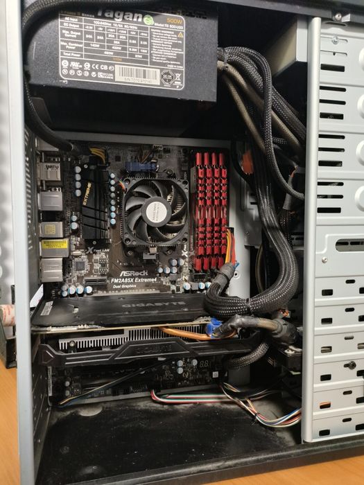 Системний блок RAM 16Gb, HDD 500Gb, відеокарта NVidia GTX 1060 3Gb.