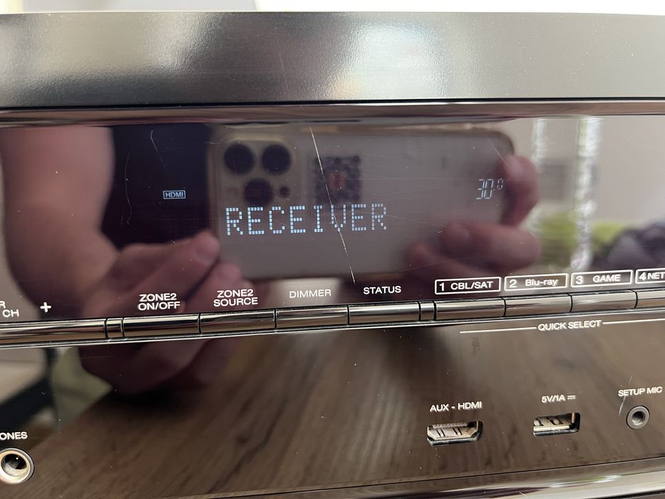 #2193 Denon AVR-X2000 – amplituner kina domowego 7.1 | 4K | HDMI | Network | Pilot