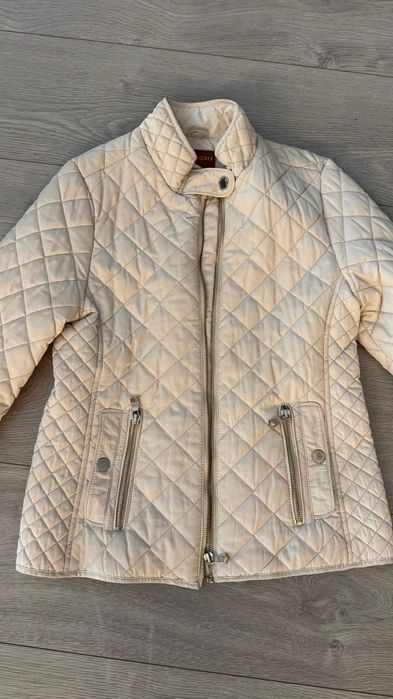 Parka bege como novo