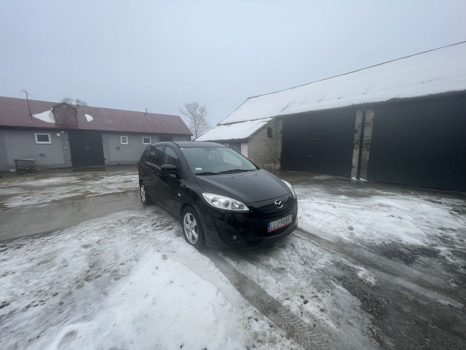 Mazda 5, 1.6 Diesel, climatronic, nawigacja, 7 foteli,