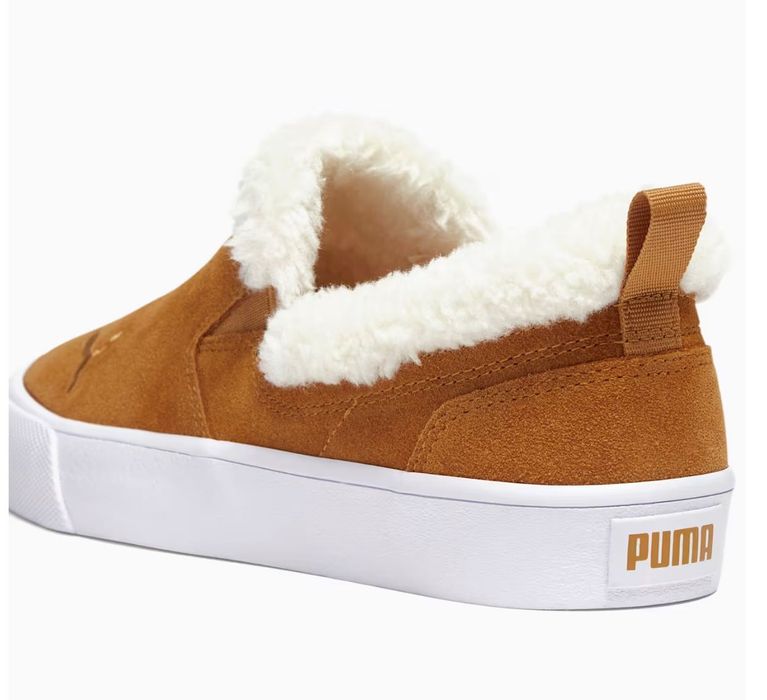 Мокасини Puma, 37,5  розмір, на хутрі, теплі.
