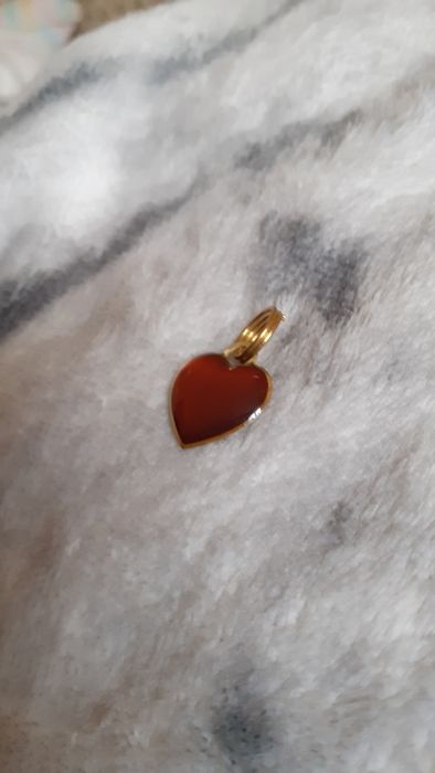 Zawieszka wisiorek serce heart red czerwone