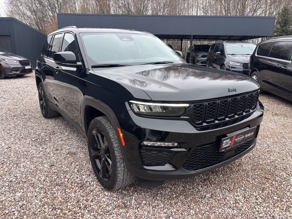 Jeep Grand Cherokee 2023 Limited 3,6 V6,20 koła,4x4,Black Edition,Bezwypadek