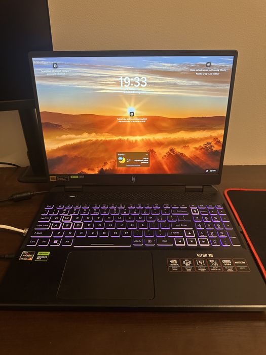 Acer Nitro 16 AN16-41-R372 16” 165hz R5 7535HS 16GB RAM 512GB