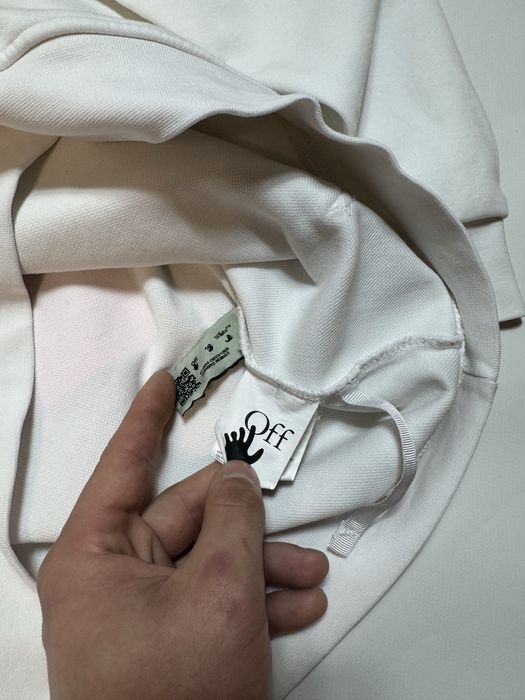 Худи Off White Gradient Arrows кофта оригинал офф вайт