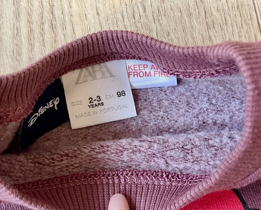 Кофта тепла 98 см світшот Zara 98