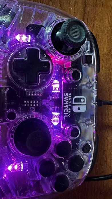 Nintendo Switch Kontroler PDP Afterglow Deluxe - przewodowy