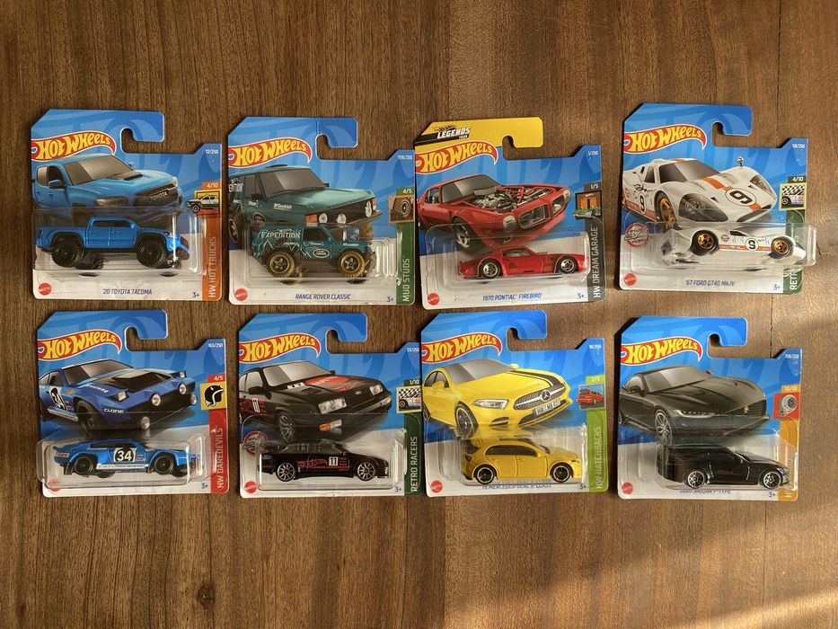 2022 rok Hot Wheels zestaw 6 sztuk