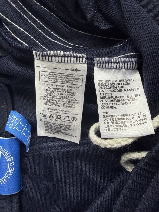 Dresy adidas granatowe rozmiar L szerokie piekne