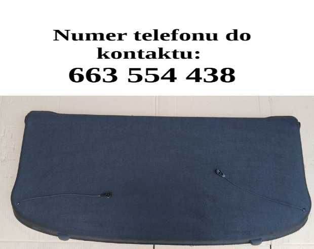 Półka tylna bagażnika Renault Megane IV 2016-2020 nr 89