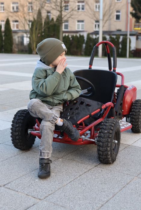 Buggy Auto Samochód Pojazd Akumulatorowy Dla Dzieci HECHT 54812 Red 48V