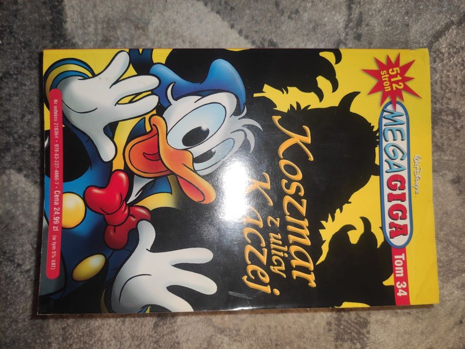 Komiks kolekcjonerski Kaczor Donald MegaGiga. Koszmar z ulicy kaczej