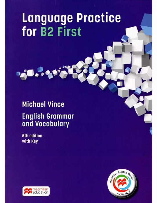 Language Practice for B2 First with key. Macmillan. Nowy Produkt