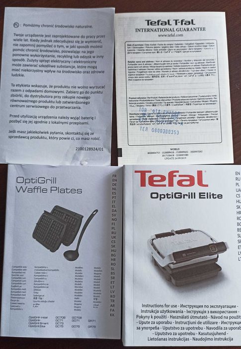 TEFAL OptiGrill Elite GC750D30