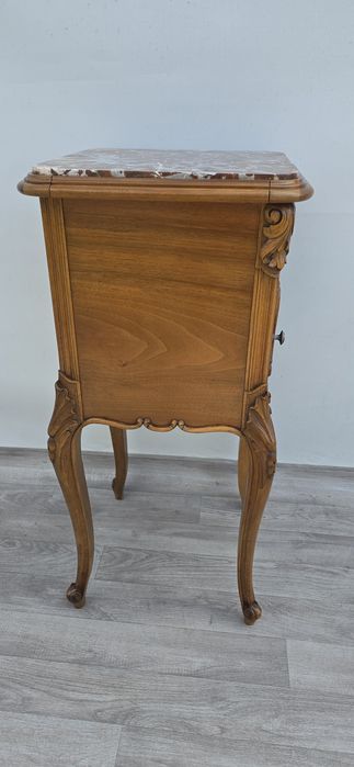 Szafka stylowa Chippendale Komoda Marmur
