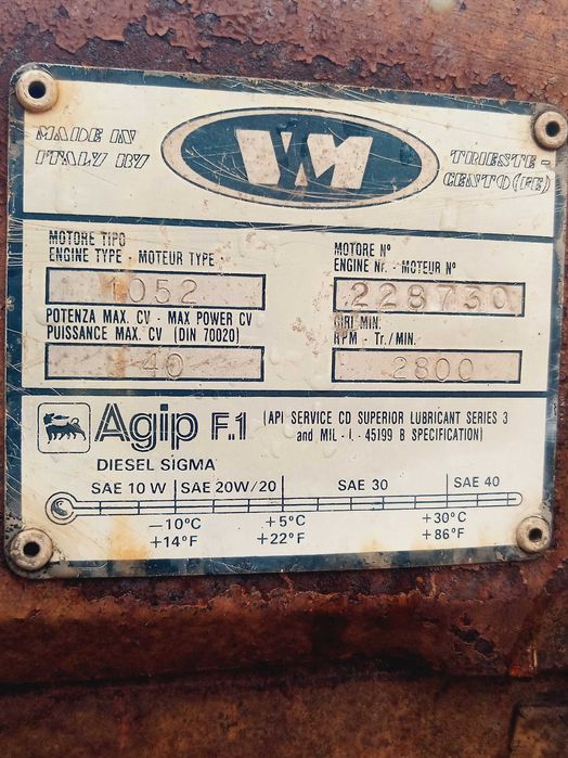 Traktor Motor VM Diesel