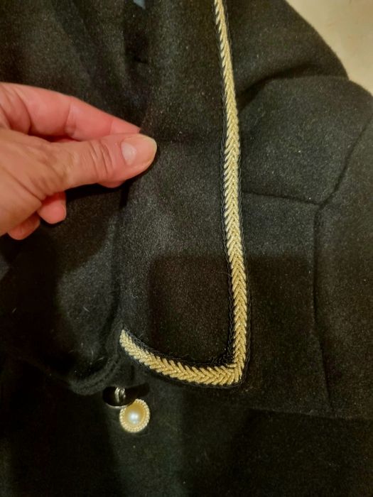 Peleryna poncho narzuta wiktorianska kaszmir L'amour