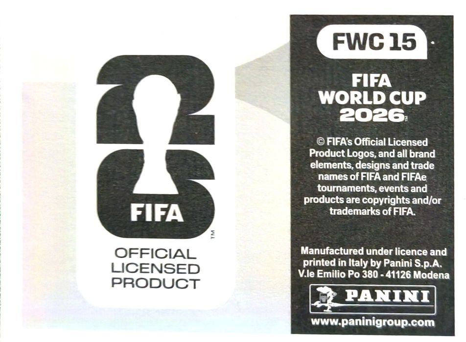 Fifa 2026 Panini