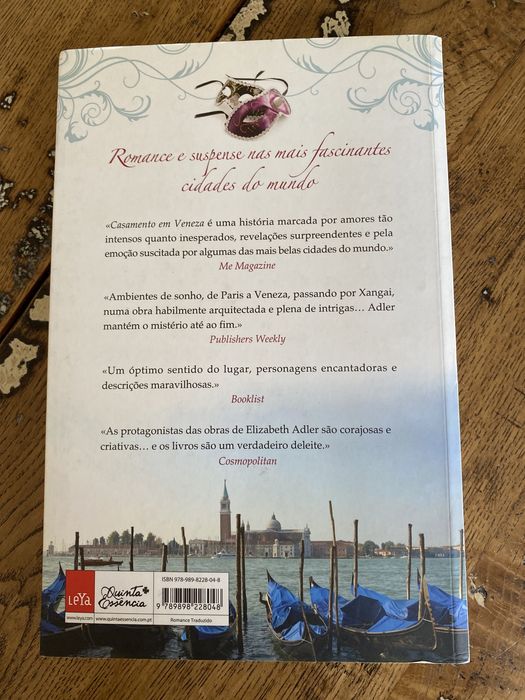 Casamento em Veneza - Livro de Elizabeth Adler -
