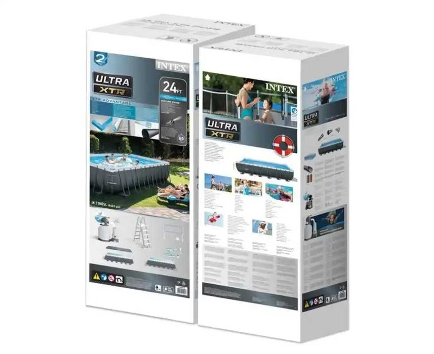 Intex 26368 каркасный бассейн 732 x 366 x 132 см Ultra XTR Rectangular