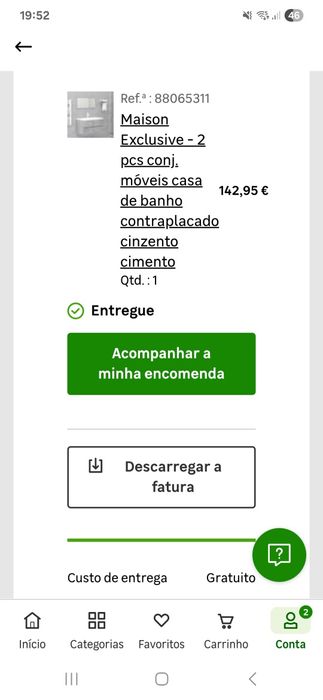 Movel WC 80 + Espelho novo