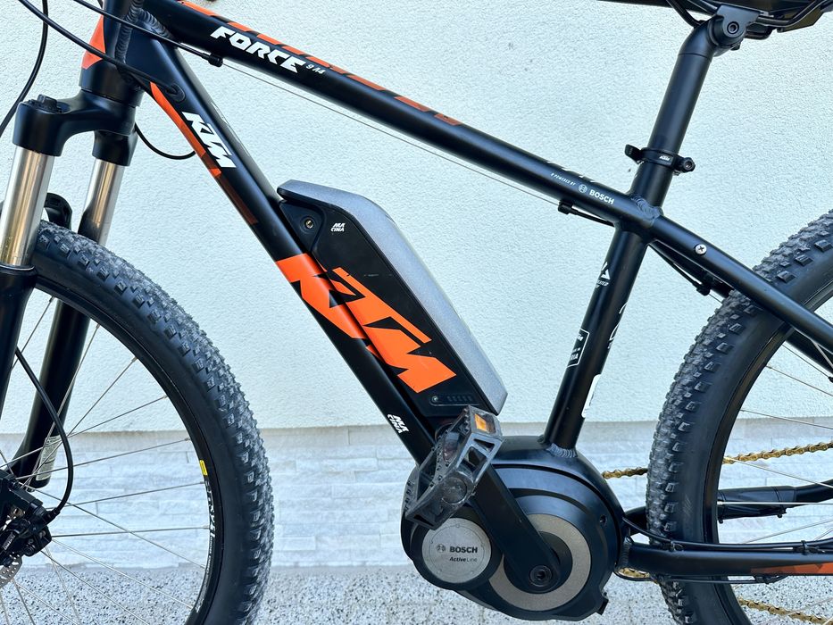 Rower KTM MACINA - wsp elektryczne Bosch, koła 27,5, ham hydrauliczne