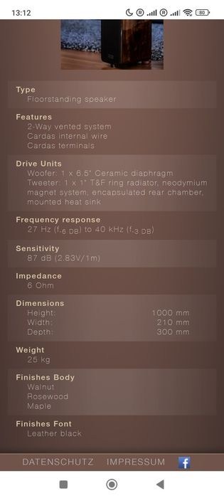 Trenner&Friedl ELLA Hi-End Kolumny!NP 10000€