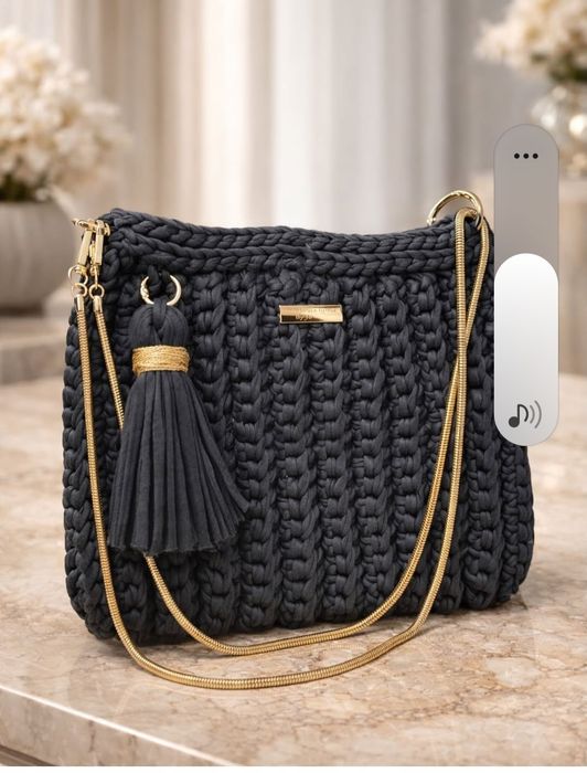Bolsa Crochê Artesanal