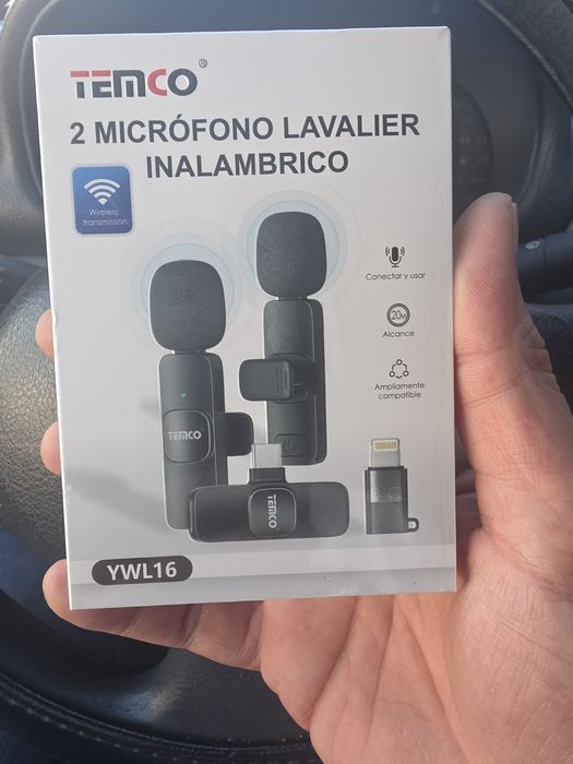 Microfone de lapela