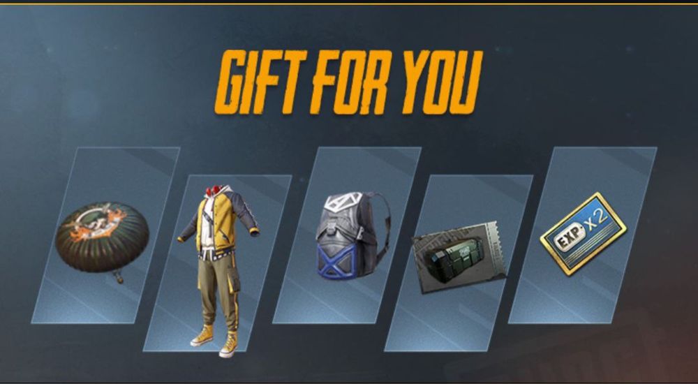 Pubg mobile GIFT BOX