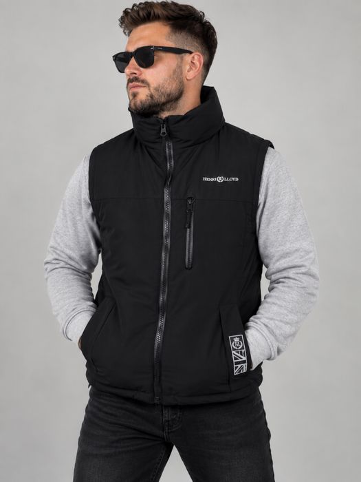 Henri Lloyd Kamizelka Puchowa Męska S Czarna 90% Puch Premium Outdoor Żeglarska