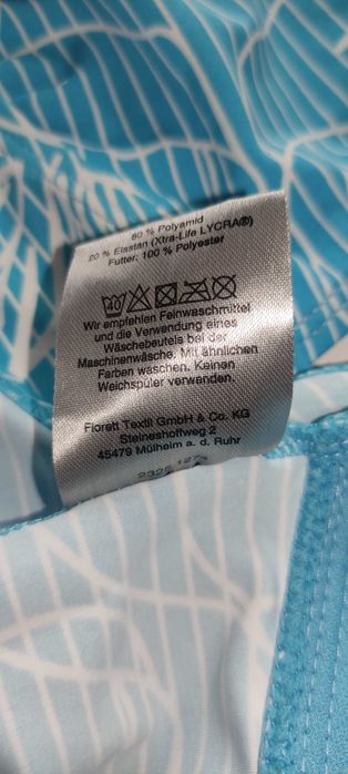 Fato de banho Tam 44 Blu Motion