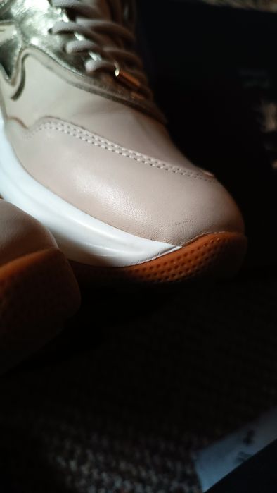 R. 38 Rage Agę Sneakersy beżowe j. Nowe