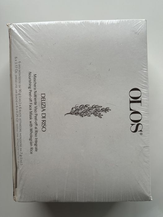 odżywcza maseczka typu peel-off OLOS